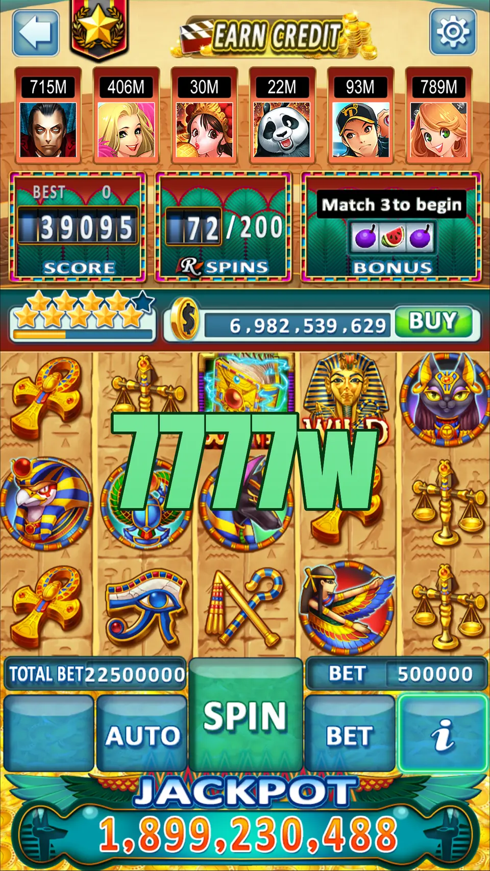 7777w Unduh