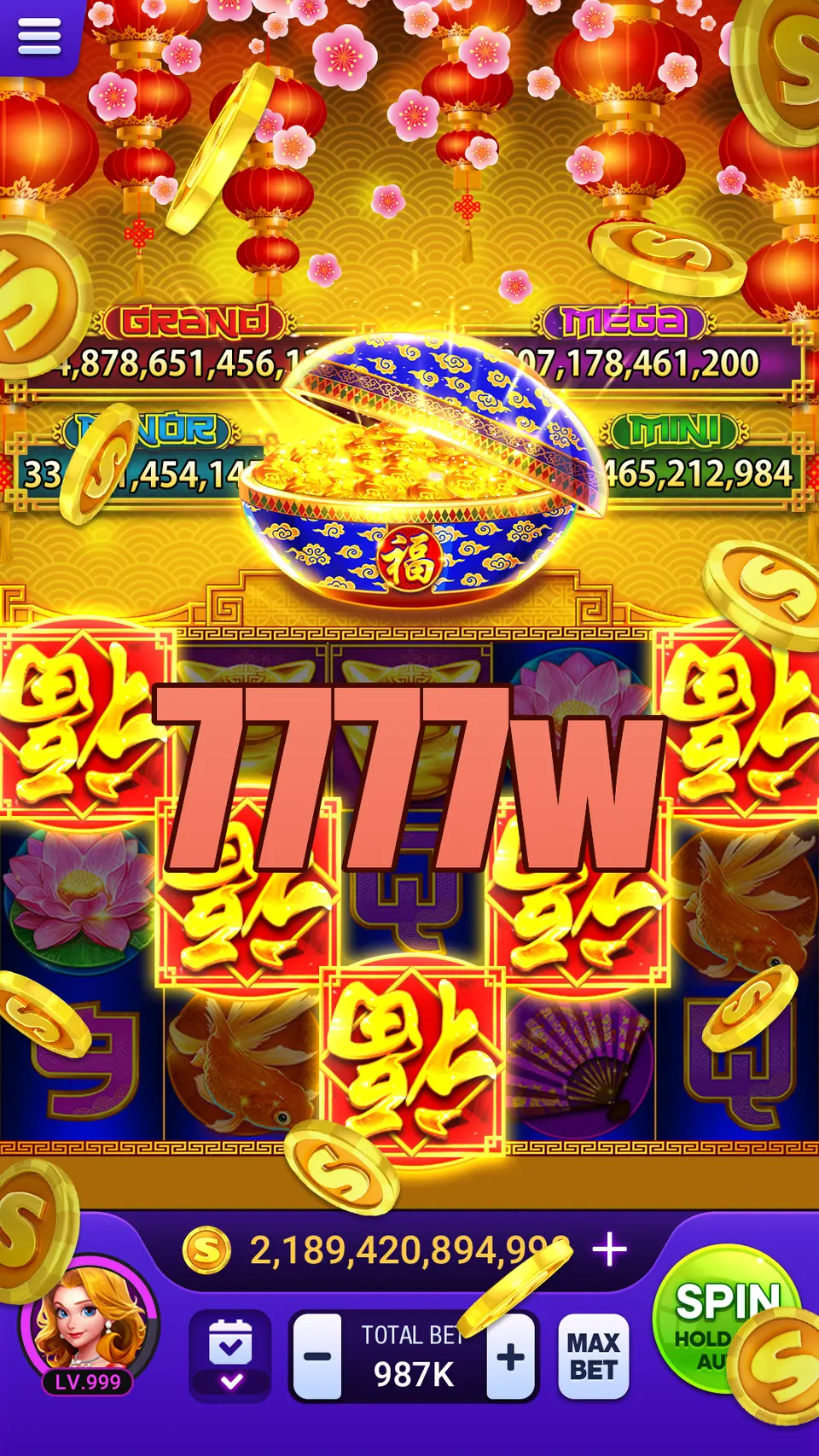 7777w Masuk
